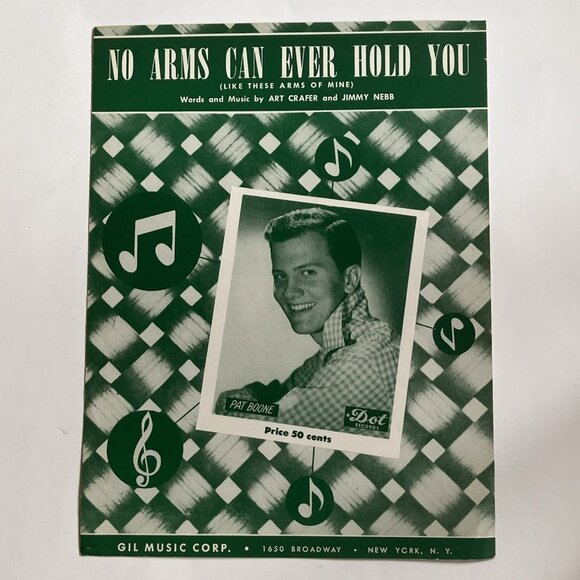 1950s  Vintage Sheet Music Muskrat Ramble Pat Boone Dean Martin The Four Lads - Picture 3 of 16